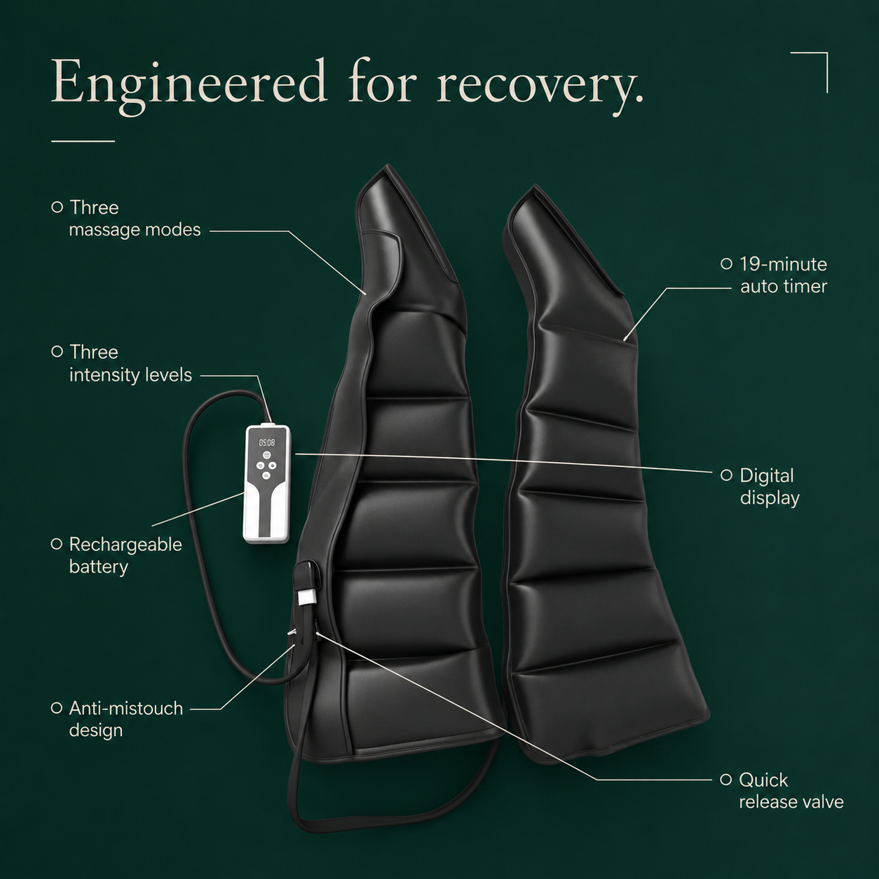 Air Compression Leg & Foot Massager