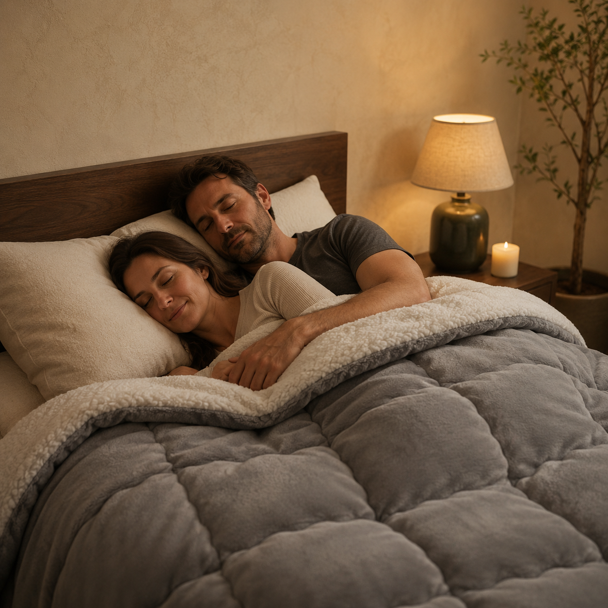 Double-Sided Cloud Comforter