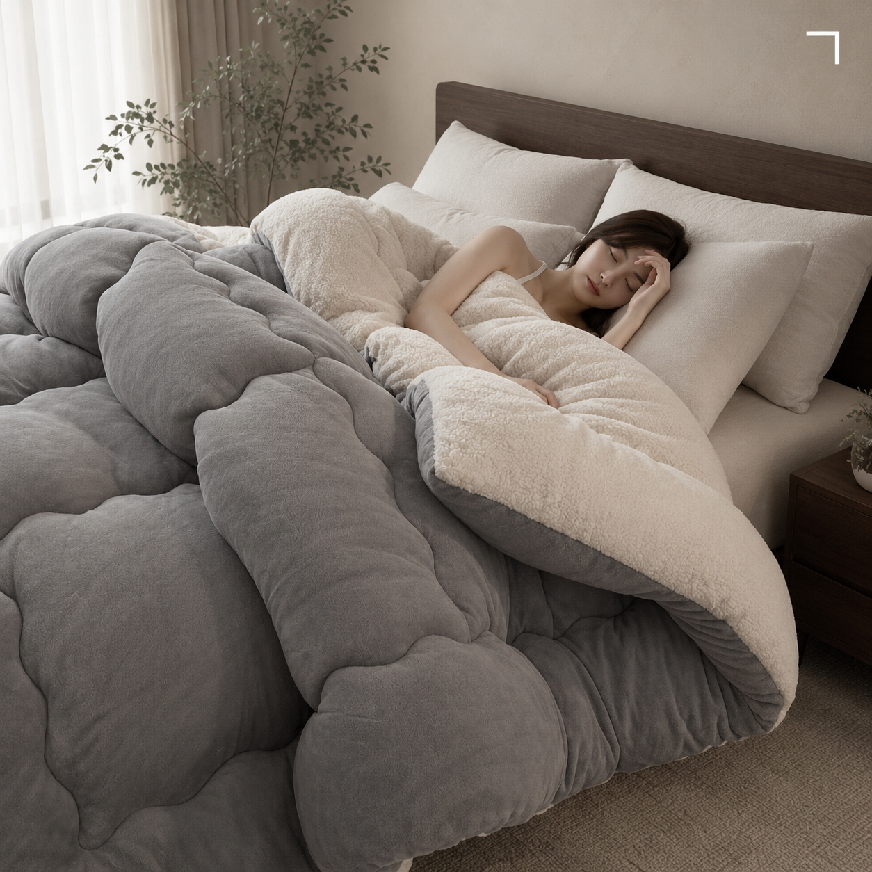 Double-Sided Cloud Comforter