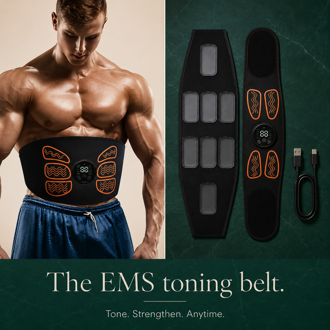 EMS Abs & Arm Toning Trainer