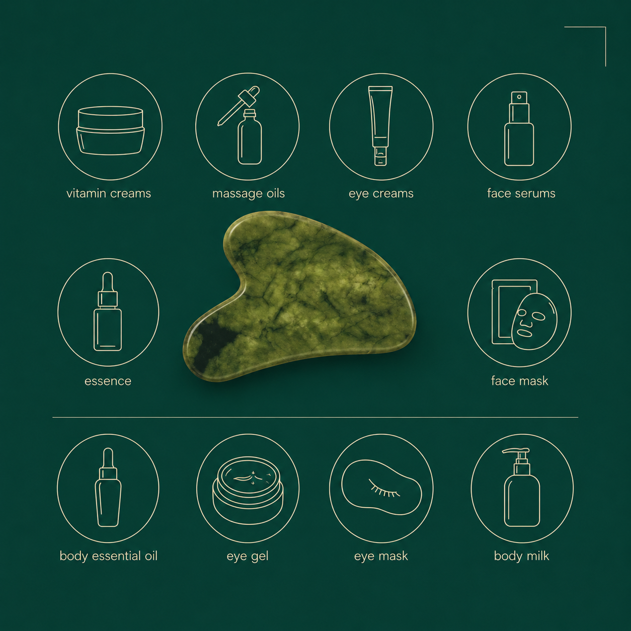 Handcrafted Luxury Gua Sha Stone