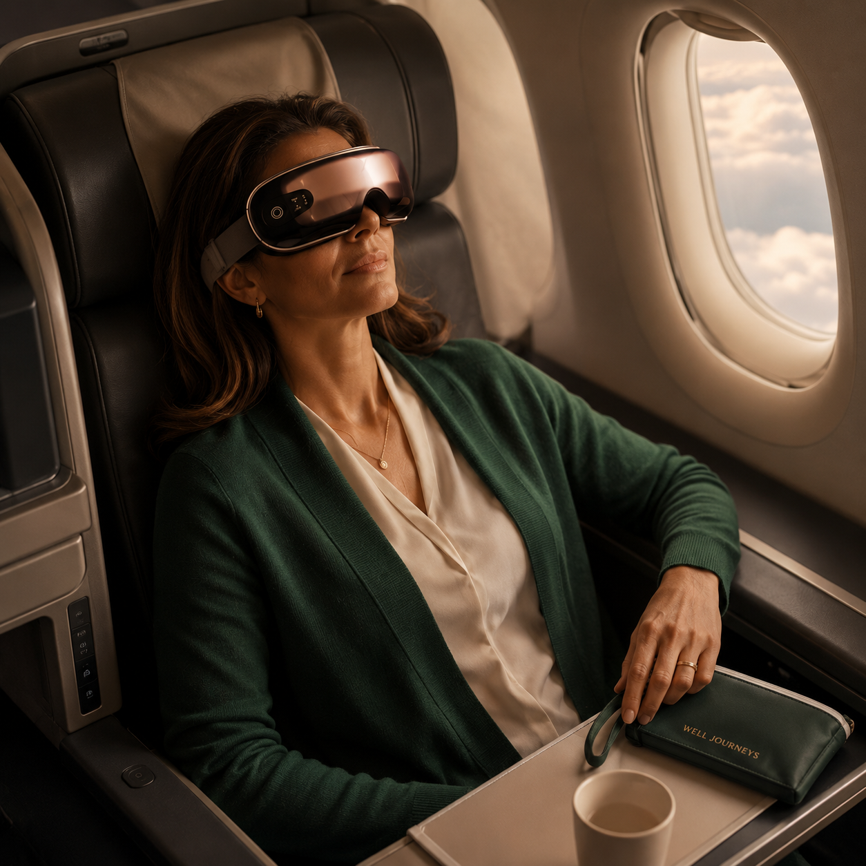 Heated Eye Massage Mask with Bluetooth