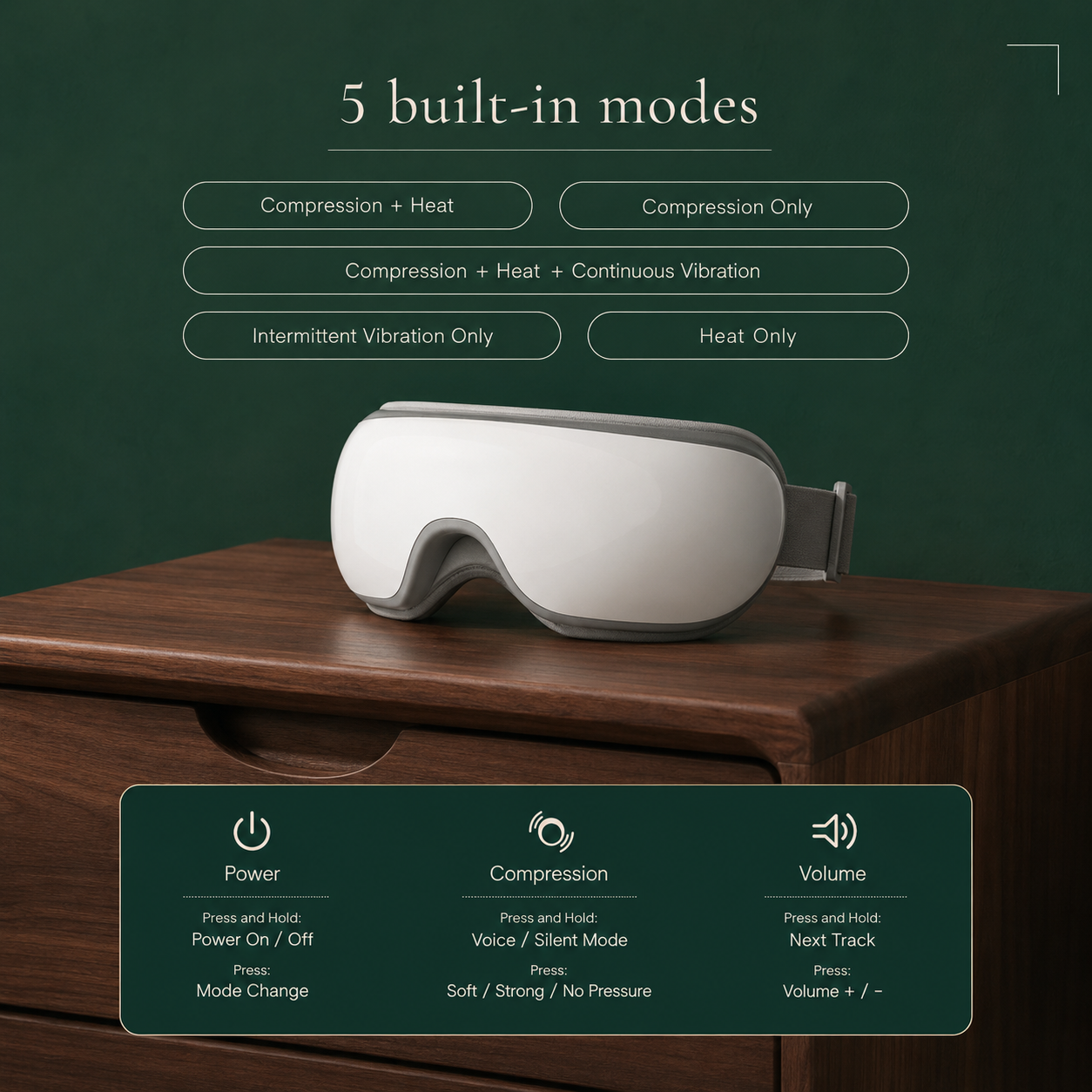 Heated Smart Eye Massager