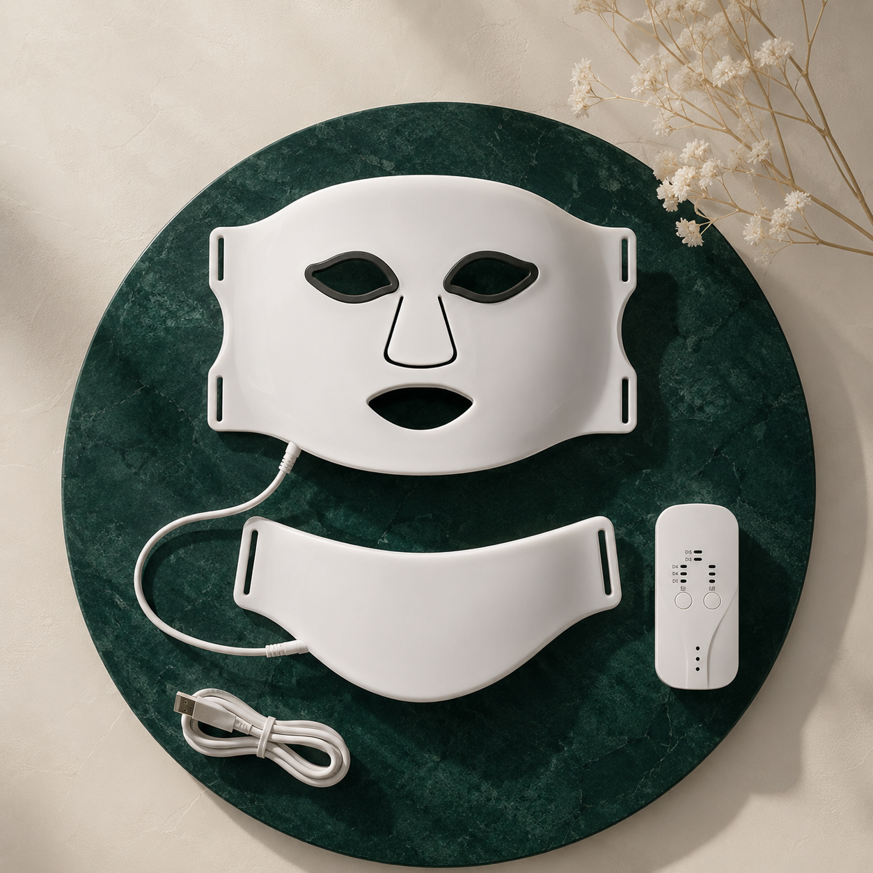 LED Photon Light Therapy Face & Neck Mask