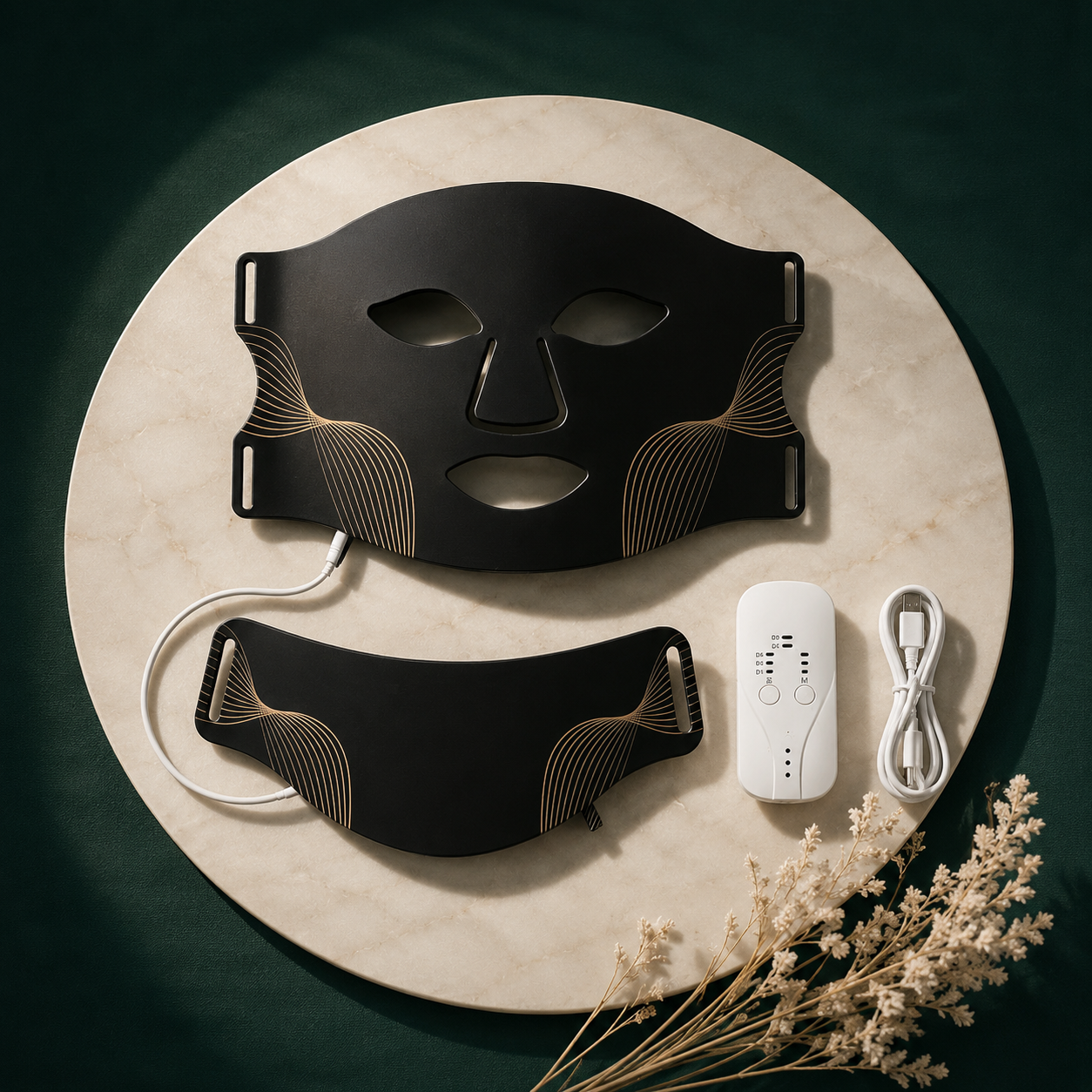 LED Photon Light Therapy Face & Neck Mask