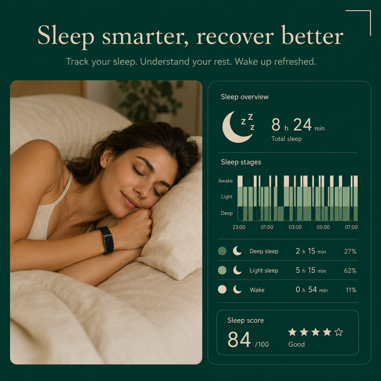 Pulse Lightweight Smart Watch - Knoll