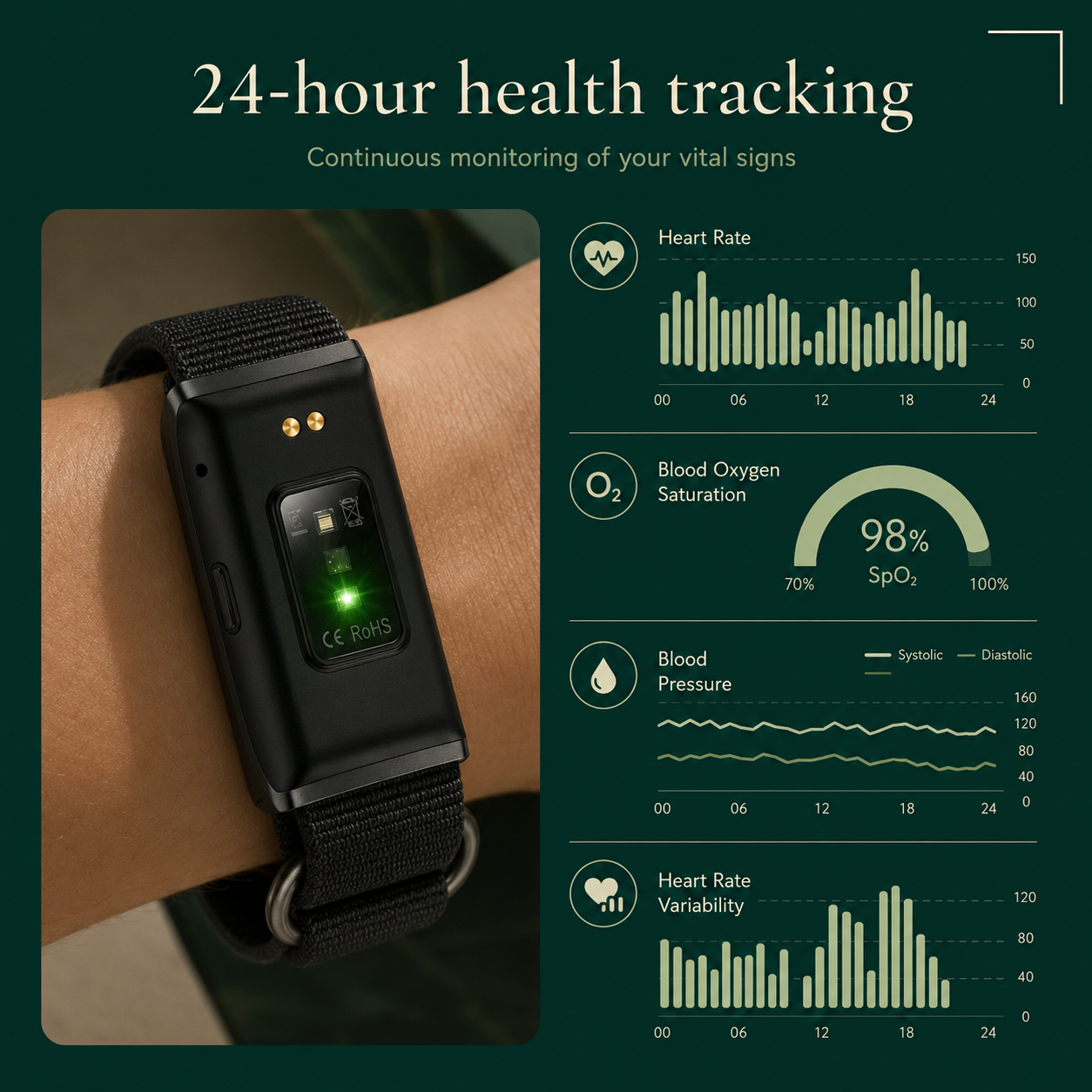 Pulse Lightweight Smart Watch - Knoll