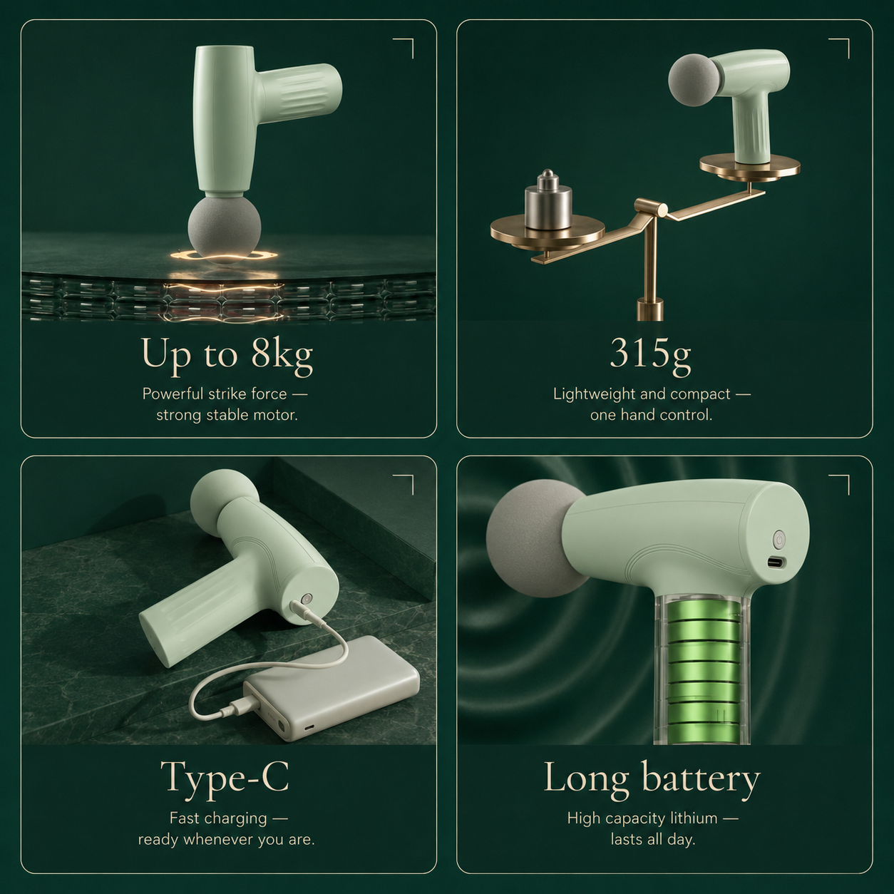 Quiet Touch Massage Gun