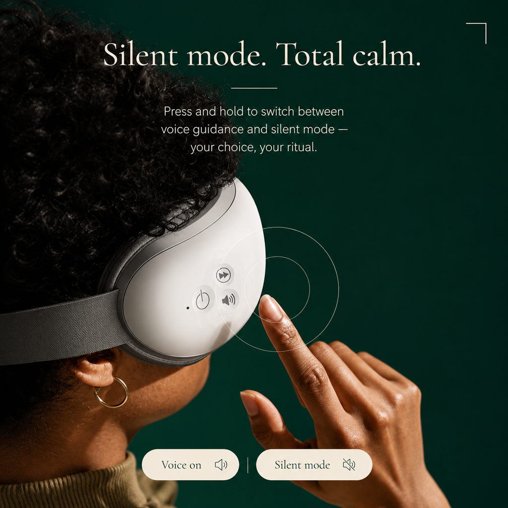 Smart Eye Massager with Heat Therapy