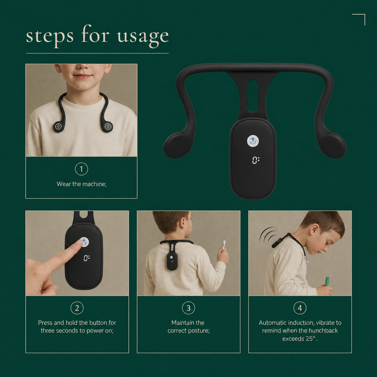 Smart Posture Corrector Neck Brace