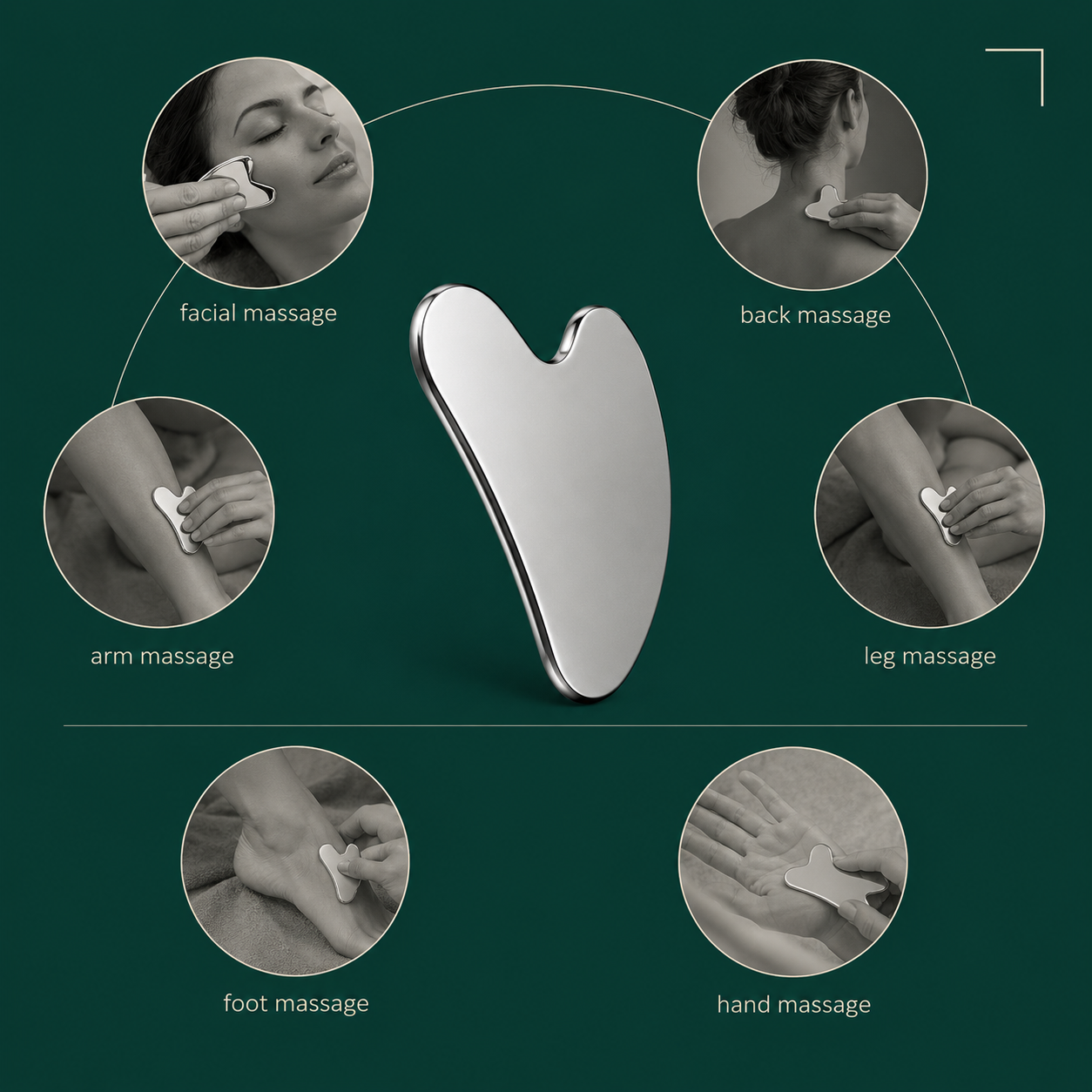 Steel Gua Sha