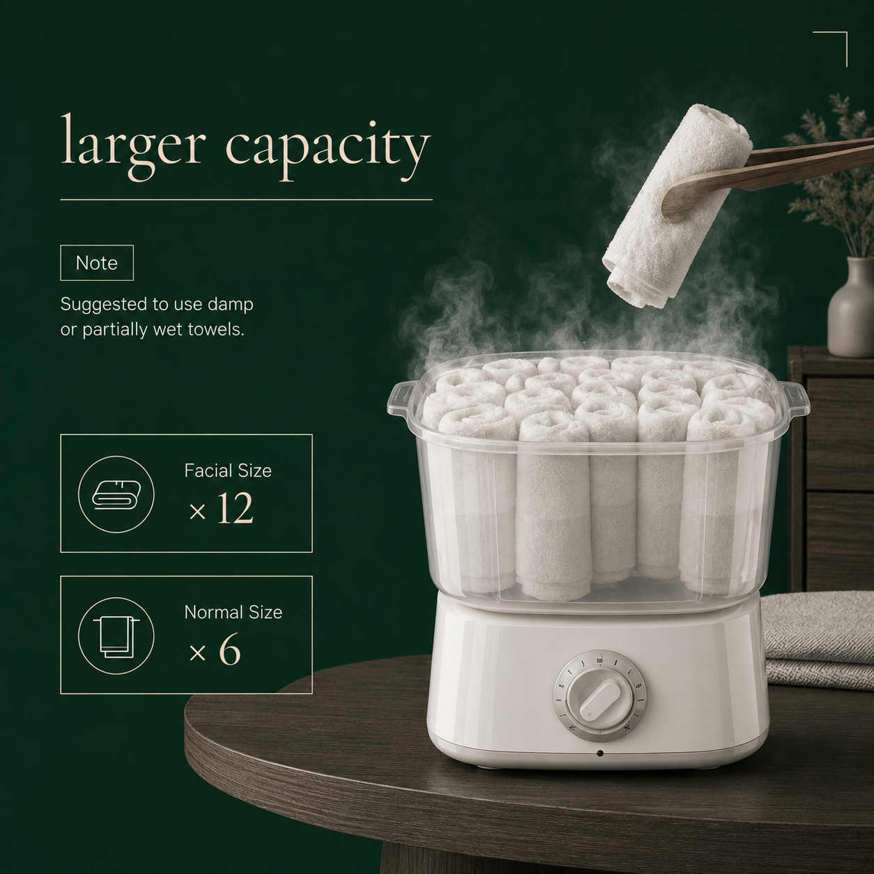 Warm Towel Steamer